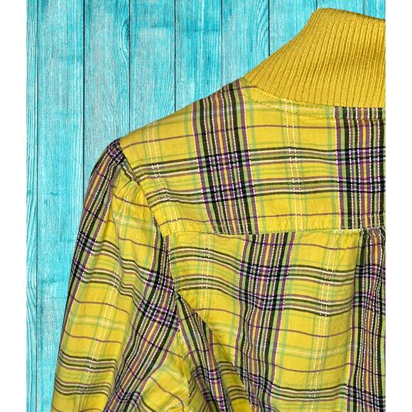 Forever 21 Yellow Button Jacket Blazer - Picture 10 of 14